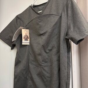 Lalabu Men's Gray Short Sleeve Tee